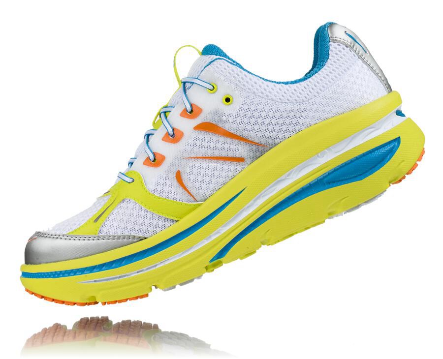 Hoka One One Tenisky Panske Biele - Bondi B - 02685-ZANE